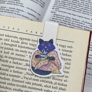 Mágneses könyvjelző hologramos - Mr. Chamberlin kényelem, Könyv & Zene, Könyvjelző, Fotó, grafika, rajz, illusztráció, Festészet, MESKA