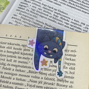 Mágneses könyvjelző hologramos - Mr. Chamberlin csillagos - Meska.hu