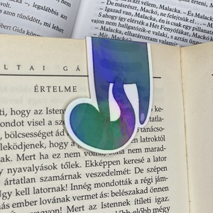 Mágneses könyvjelző hologramos - Mr. Chamberlin csillagos - könyv & zene - könyvjelző - Meska.hu