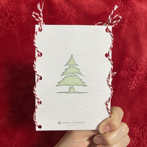 Karácsonyi boríték - Mrs. Hildred - otthon & életmód - papír, írószer - ajándékozás kellékei - pénzátadó boríték - Meska.hu