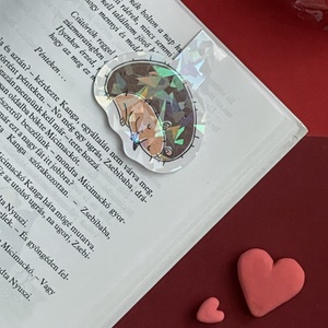 Sünis mágneses könyvjelző csillogós - könyv & zene - könyvjelző - Meska.hu