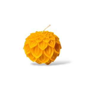 Méhviasz gyertya virág  - Meska.hu