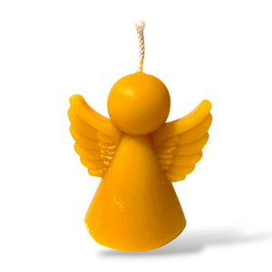 Méhviasz gyertya angyalka - Meska.hu