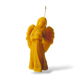 Méhviasz gyertya angyalka - Meska.hu