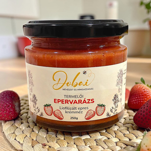 EPERVARÁZS - Liofilizált epres krémméz  - élelmiszer - méz & propolisz - Meska.hu