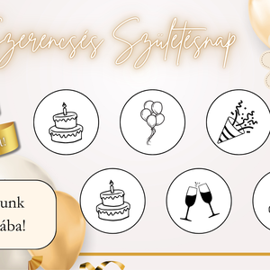 Születésnapi kaparós sorsjegy - otthon & életmód - papír, írószer - ajándékozás kellékei - ajándék sorsjegy - Meska.hu