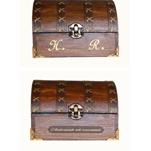 Feliratozható fa kalóz kincsesláda � egyedi ajándék gyerekeknek és felnőtteknek - otthon & életmód - dekoráció - asztal és polc dekoráció - díszdoboz - Meska.hu