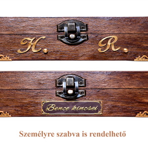 Feliratozható fa kalóz kincsesdoboz � egyedi ajándék gyerekeknek és felnőtteknek - otthon & életmód - dekoráció - asztal és polc dekoráció - díszdoboz - Meska.hu
