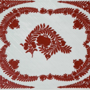 Népművészeti mintás fa díszdoboz - otthon & életmód - dekoráció - asztal és polc dekoráció - díszdoboz - Meska.hu