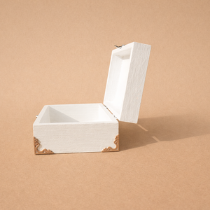 Népművészeti mintás fa díszdoboz - otthon & életmód - dekoráció - asztal és polc dekoráció - díszdoboz - Meska.hu