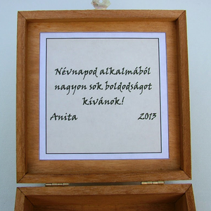 Pávás díszdoboz egyedi alkalomra - otthon & életmód - dekoráció - asztal és polc dekoráció - díszdoboz - Meska.hu