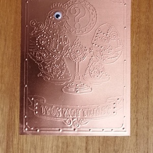 Egy különleges doboz diplomaosztóra:   Mi volt előbb? Tyúk vagy a tojás? - otthon & életmód - dekoráció - dísztárgy - Meska.hu