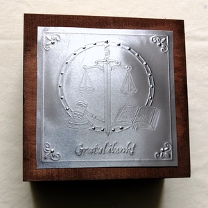 Különleges ajándék!                                                                  Orvos, jogász, gyógyszerész avatóra - otthon & életmód - dekoráció - dísztárgy - Meska.hu