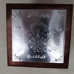 Különleges ajándék!                                                                Gépészmérnök és tanári diplomaosztóra - otthon & életmód - dekoráció - dísztárgy - Meska.hu