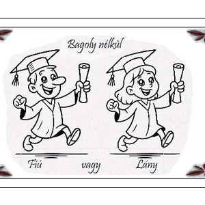 Emlékdoboz lányoknak és fiúknak 2026                                            Ballagásra, érettségire, diplomaosztóra  - otthon & életmód - dekoráció - asztal és polc dekoráció - díszdoboz - Meska.hu