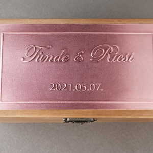 Pénzátadó  nászajándék doboz, Esküvő, Emlék & Ajándék, Nászajándék, Esküvői pénzátadó doboz, Famegmunkálás, Fémmegmunkálás, MESKA