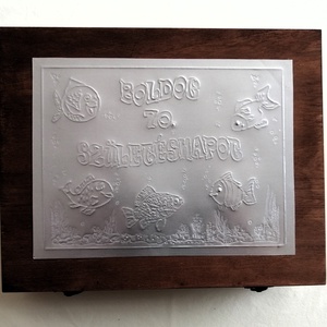 A nagy horgász nagy szülinapja - otthon & életmód - tárolás & rendszerezés - doboz - Meska.hu