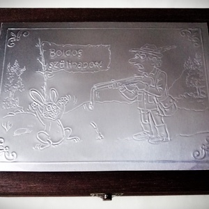 Vicces ajándék vadászoknak - otthon & életmód - dekoráció - asztal és polc dekoráció - díszdoboz - Meska.hu