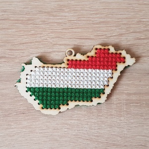 Hímzett Magyarország - otthon & életmód - dekoráció - dísztárgy - Meska.hu