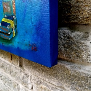 BON VOYAGE 50cm x 50cm vászon nyomat -  - Meska.hu BON VOYAGE 50cm x 50cm vászon nyomat -  - Meska.hu