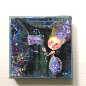 Emerencia Tündér  Miniart - Meska.hu