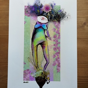 DELILAH  grafikai nyomat  A4 - Meska.hu