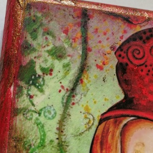 Piros a kedvencem Miniart -  - Meska.hu Piros a kedvencem Miniart -  - Meska.hu