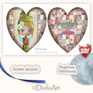 DIY ANGYALKÁS SZÍV / EMESE - diy (csináld magad) - egységcsomag - Meska.hu DIY ANGYALKÁS SZÍV / EMESE - diy (csináld magad) - egységcsomag - Meska.hu