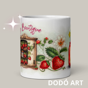Tündéres Bögre / Eper Butik - otthon & életmód - konyhafelszerelés, tálalás - tálalás - bögre & csésze - Meska.hu