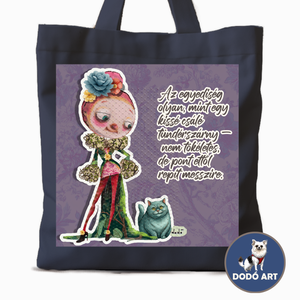 Dodó Art Vászontáska / Az egyediség...., Táska & Tok, Bevásárlás & Shopper táska, Shopper, textiltáska, szatyor, Mindenmás, MESKA