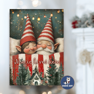 Manós Falikép / Az otthon melege - Meska.hu