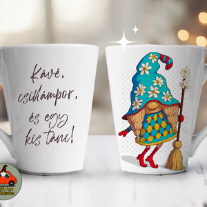 Boszis Latte Bögre / LUMI és a varázsseprű - otthon & életmód - konyhafelszerelés, tálalás - tálalás - bögre & csésze - Meska.hu
