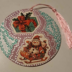 Fa alapú dísztárgy---Karácsonyi manók-- - Meska.hu