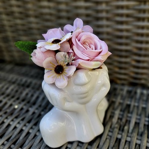 Kerámia női alak  - otthon & életmód - dekoráció - asztal és polc dekoráció - asztaldísz - Meska.hu