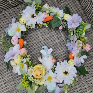 Húsvéti nyúlmanó színes LED kopogtató - Meska.hu