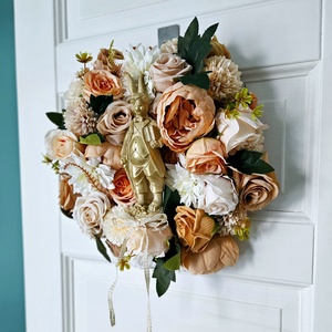 Aranyló nyuszi napszemüvegben délutáni napsütésben ����� - ünnepi díszek, dekorációk - húsvéti díszek és dekorációk - húsvéti ajtódísz, kopogtató - Meska.hu