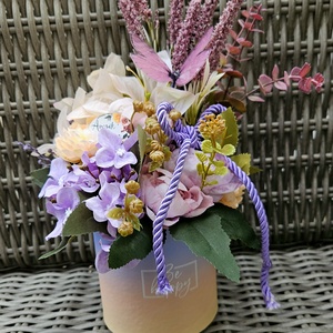 Anyák napi pillangós virágbox ??, Otthon & Életmód, Virágdekoráció, Virágok, Virágbox, , MESKA