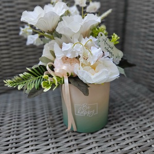 Anyák napi virágbox  - otthon & életmód - virágdekoráció - virágok - virágbox - Meska.hu