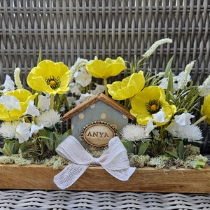 Vintage anyák napi asztaldísz �� - otthon & életmód - dekoráció - asztal és polc dekoráció - asztaldísz - Meska.hu