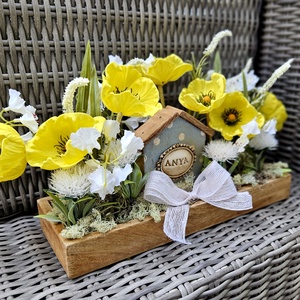 Vintage anyák napi asztaldísz �� - otthon & életmód - dekoráció - asztal és polc dekoráció - asztaldísz - Meska.hu