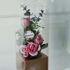 Rosegold anyák napi virágbox  - otthon & életmód - virágdekoráció - virágok - virágbox - Meska.hu