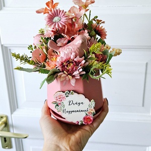 Anyák napi kerámia kismadaras asztaldísz �� - Meska.hu