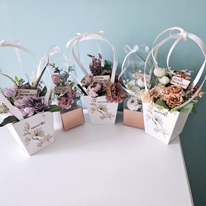 Anyák napi kistáska virágbox � - otthon & életmód - virágdekoráció - virágok - virágbox - Meska.hu