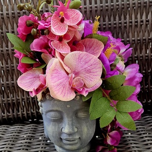 Bali Bliss Buddha orchideás asztaldísz �� - Meska.hu