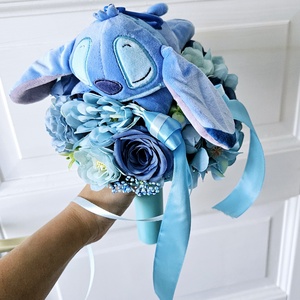 Álmos Stitch ballagási csokor ??, Otthon & Életmód, Virágdekoráció, Virágok, Virágcsokor, , 3D nyomtatott alapon, MESKA