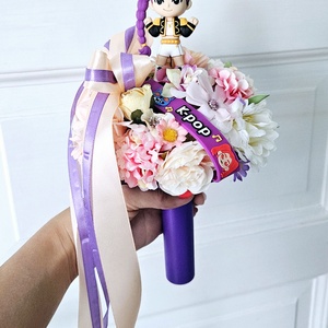 K-pop ballagási csokor ��� - otthon & életmód - virágdekoráció - virágok - virágcsokor - Meska.hu