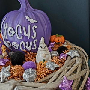 Hókusz-pókusz halloweeni varázslók asztaldísz ����� - otthon & életmód - dekoráció - halloween - halloweeni asztaldísz - Meska.hu