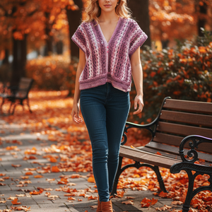 Horgolt mellény, Ruha & Divat, Női ruha, Mellény, Horgolás, MESKA