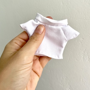 Barbie ruha, Fehér póló - játék & sport - baba & babaház - barbie ruhák - Meska.hu