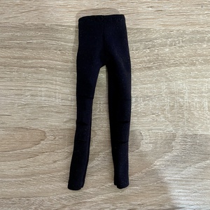 Barbie ruha, Fekete szaggatott nadrág - játék & sport - baba & babaház - barbie ruhák - Meska.hu